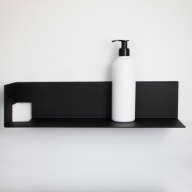 Modern bathroom shelf