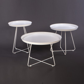 Designer round coffee table