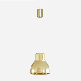 Small metal brass lamp