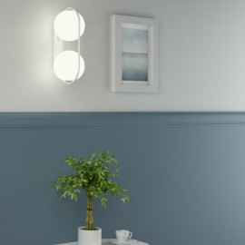 Double modern wall lamp for...
